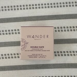 Wander Beauty Double Date Eyeshadow Duo - Soft Pink & Mauve Wink Bae NEW